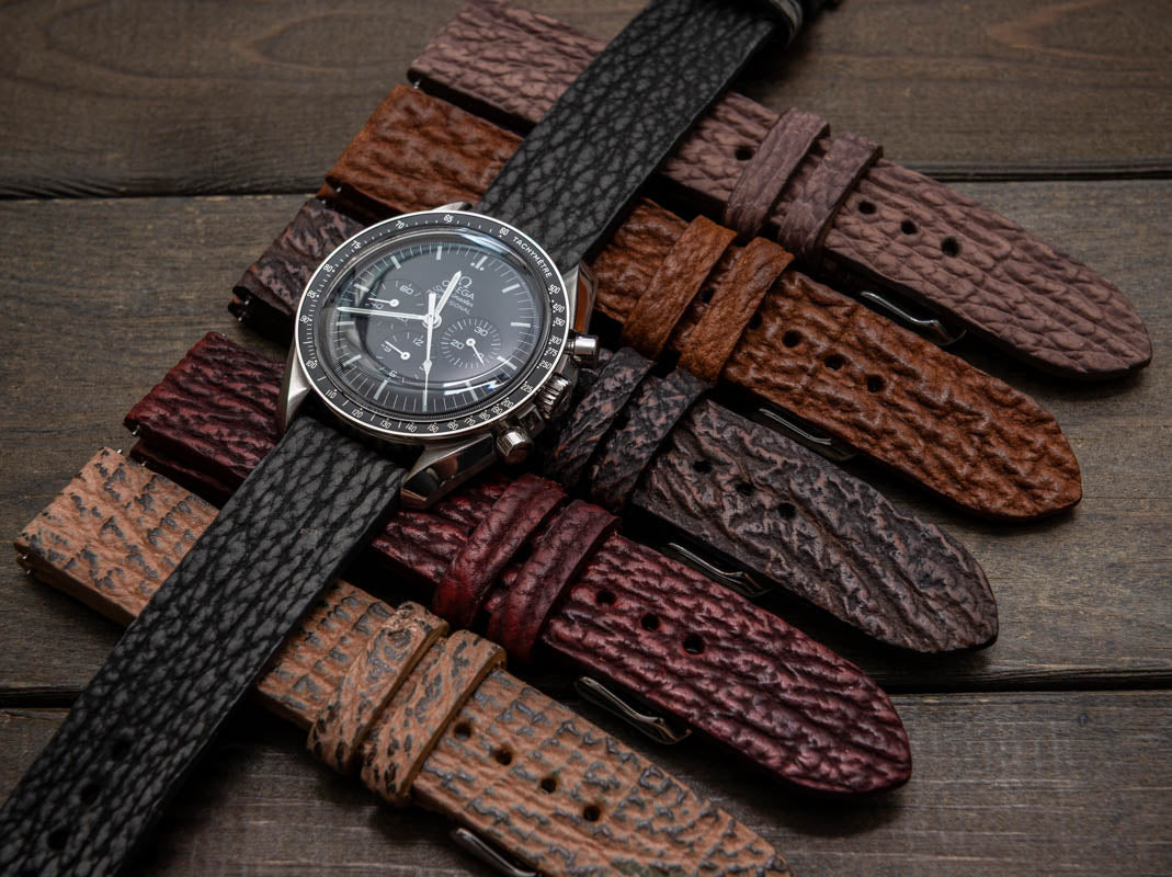 Die Seltenheit und Einzigartigkeit von Haifischleder: Warum diese Uhrenarmbänder schwer zu finden sind