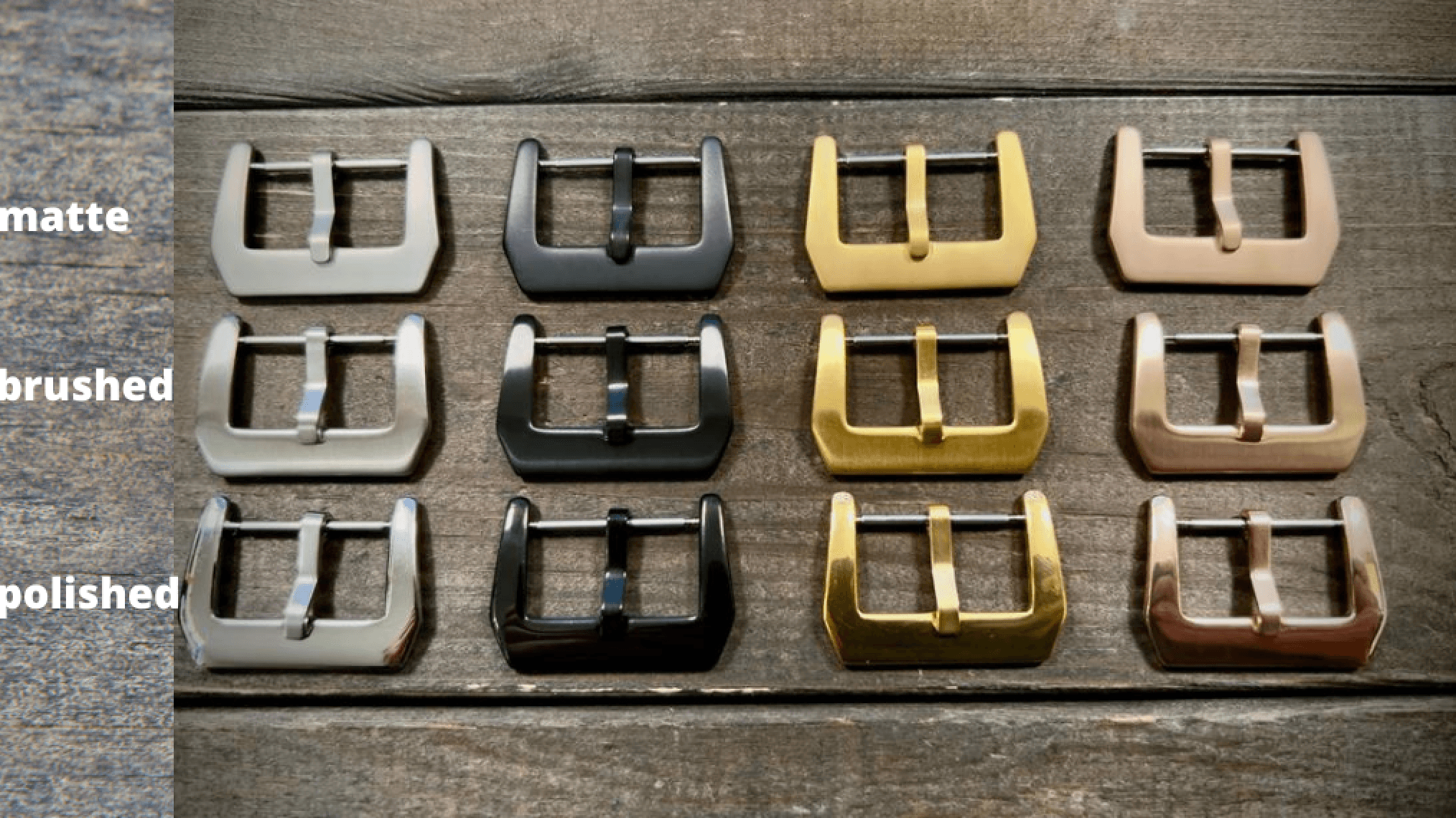 Panerai style buckles