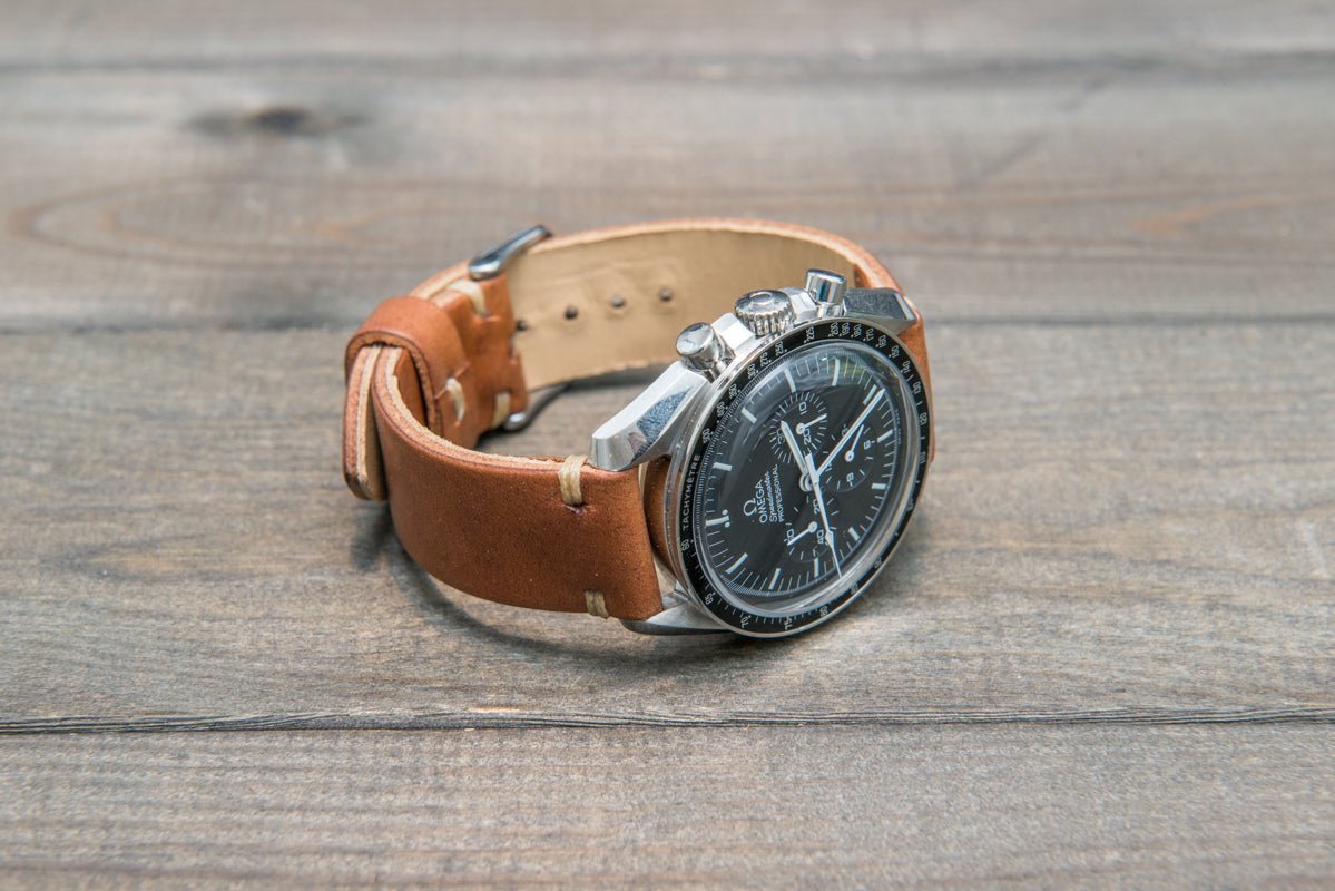 Vachetta Italian veg tanned - finwatchstraps