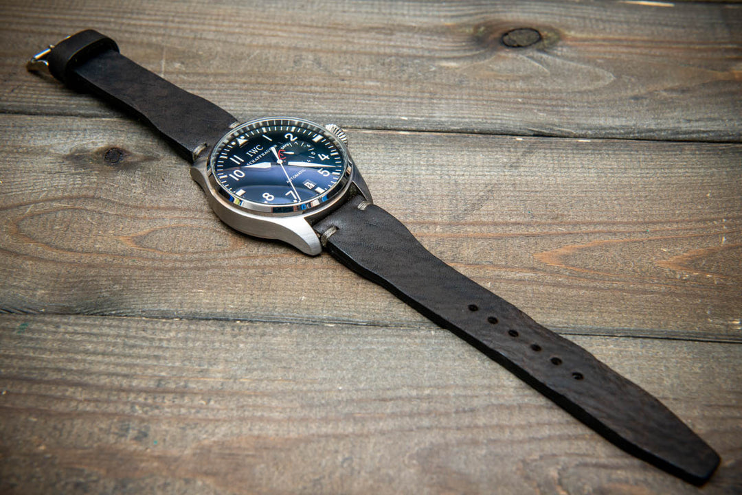 Watch strap, watch band, leather watch strap, leather watch band, finwatchstraps