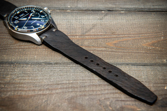 Watch strap, watch band, leather watch strap, leather watch band, finwatchstraps