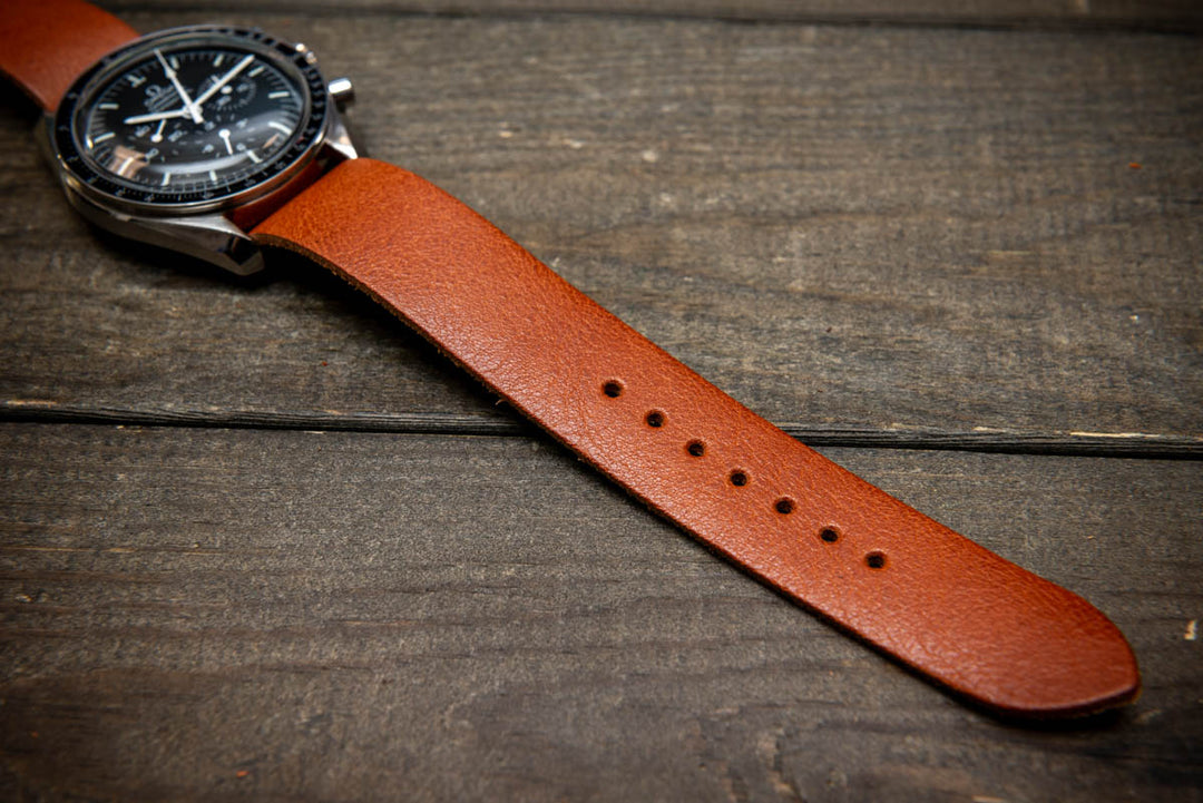 One-piece, single pass watch band, watch strap 10-26 mm