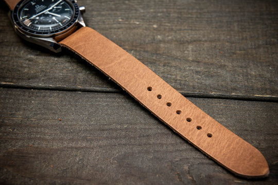 One-piece, single pass watch band, watch strap 10-26 mm