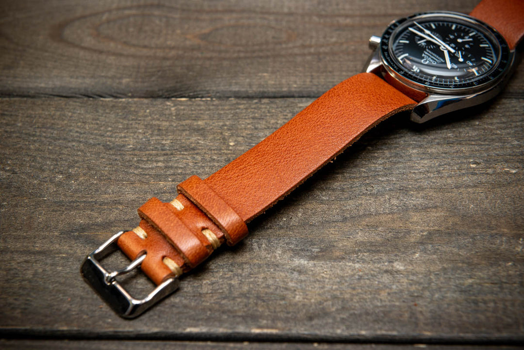 One-piece, single pass watch band, watch strap 10-26 mm