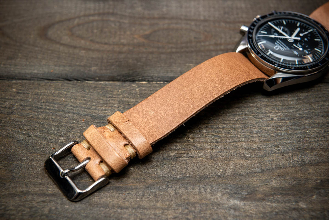 One-piece, single pass watch band, watch strap 10-26 mm