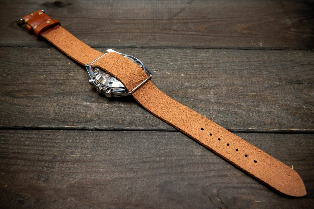 One-piece, single pass watch band, watch strap 10-26 mm