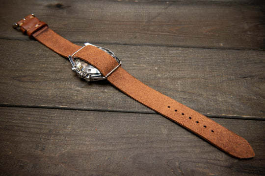 One-piece, single pass watch band, watch strap 10-26 mm