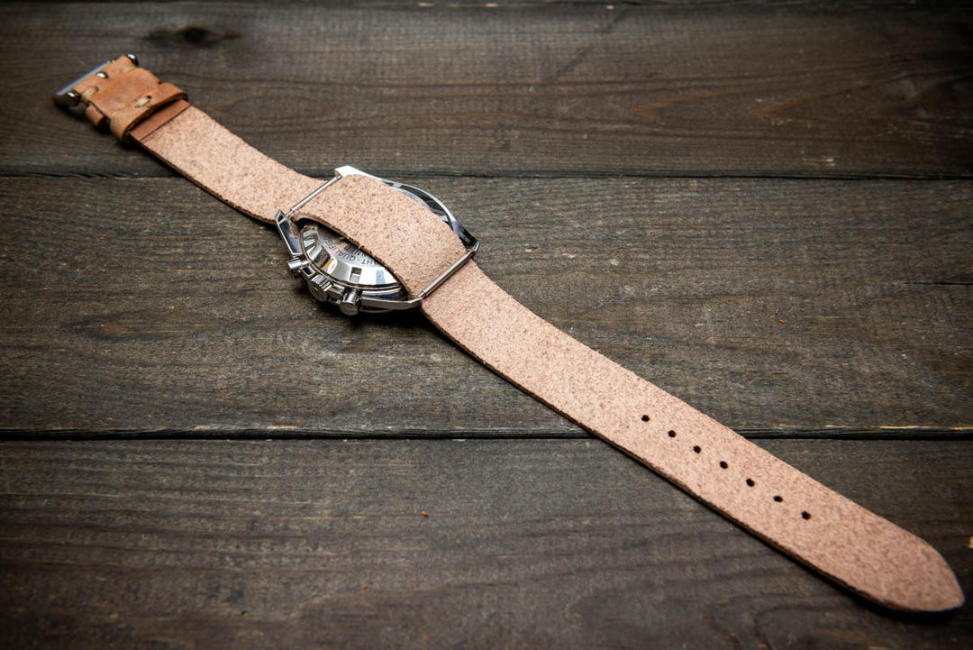 One-piece, single pass watch band, watch strap 10-26 mm