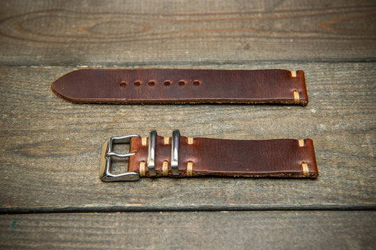Watch strap, watch band, leather watch strap, leather watch band, finwatchstraps