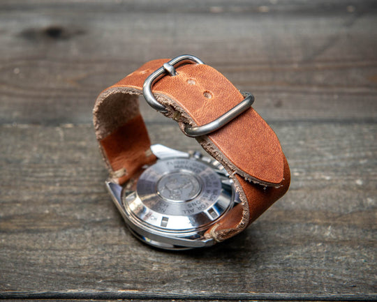 Genuine Horween Leather Watch Strap | Handmade in Finland