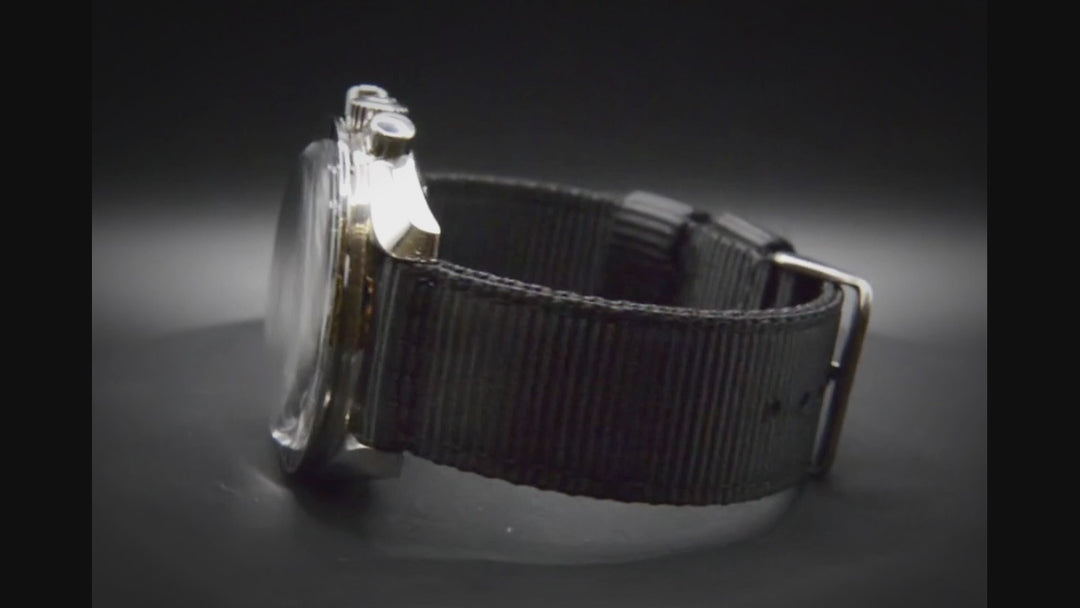 Nylon Military Watch Strap, army two piece watch band, MoonSwatch Watch Strap.