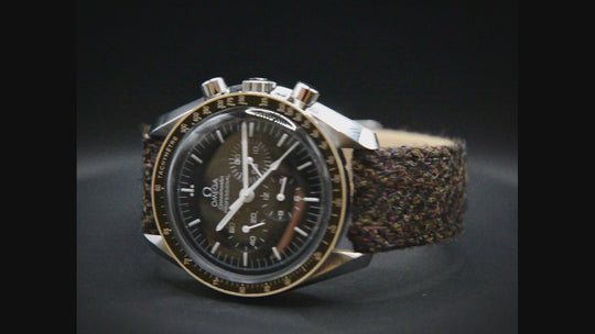 Tweed-kellon hihna, Kellon hihna valmistettu HARRIS TWEED®, "Highland Moss"