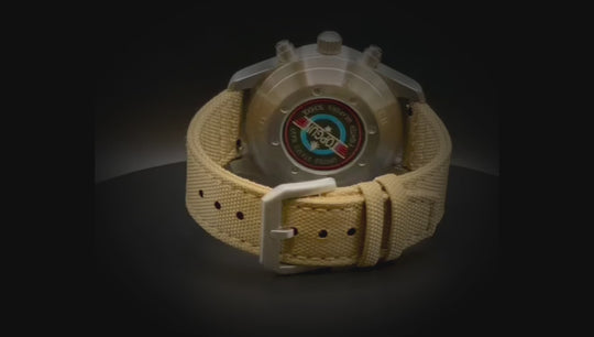 Wasserdichtes Uhrenarmband aus Canvas, 17 mm, 18 mm, 19 mm, 20 mm, 21 mm, 22 mm, 23 mm, 24 mm.