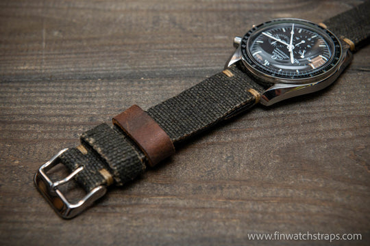 Watch strap, watch band, leather watch strap, leather watch band, finwatchstraps