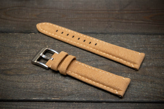 Alcantara Watch Strap, Premium Alcantara Watch Band 20 mm , 22 mm. - finwatchstraps