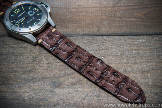 Watch strap, watch band, leather watch strap, leather watch band, finwatchstraps