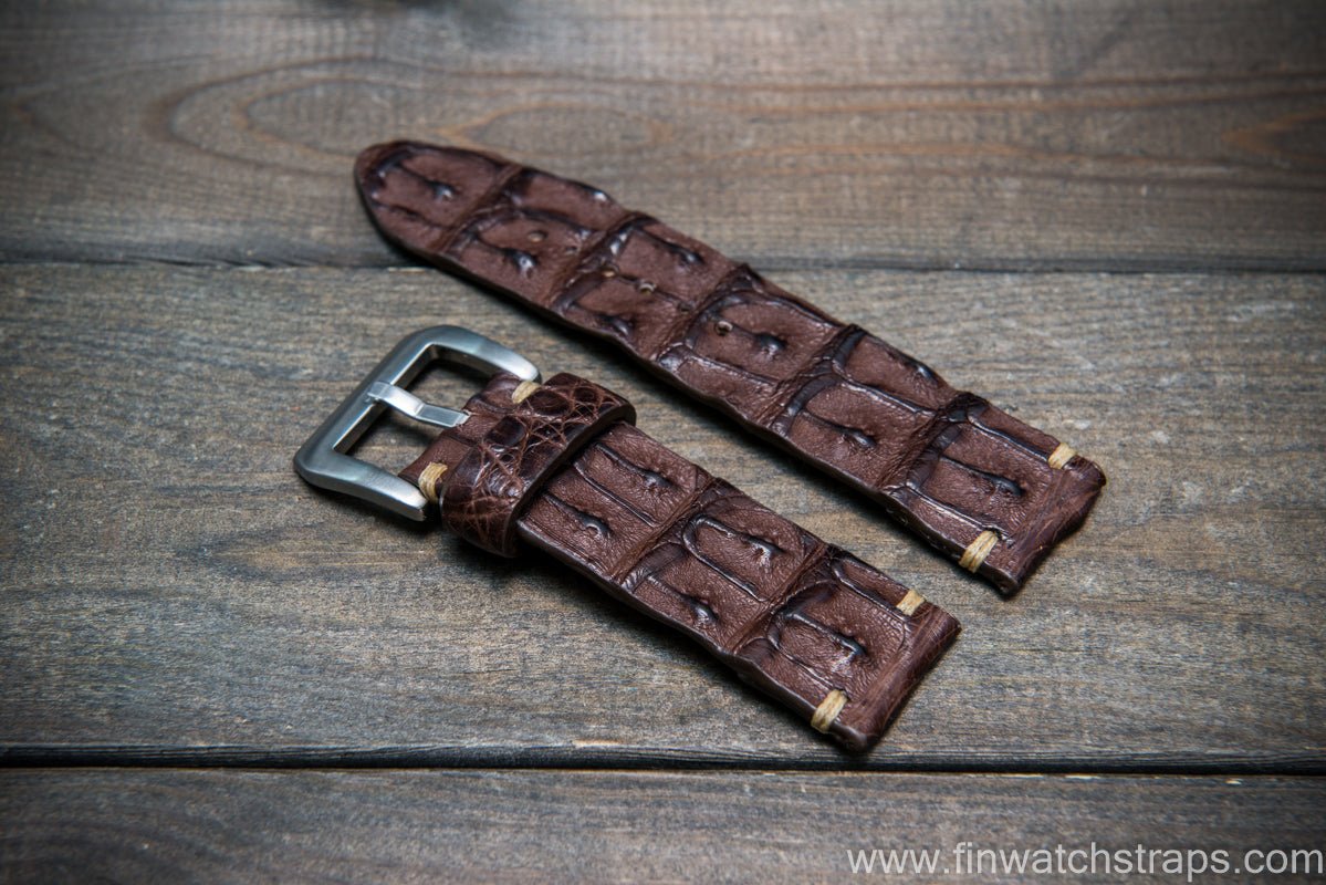 Watch strap, watch band, leather watch strap, leather watch band, finwatchstraps