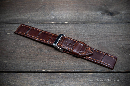 Watch strap, watch band, leather watch strap, leather watch band, finwatchstraps