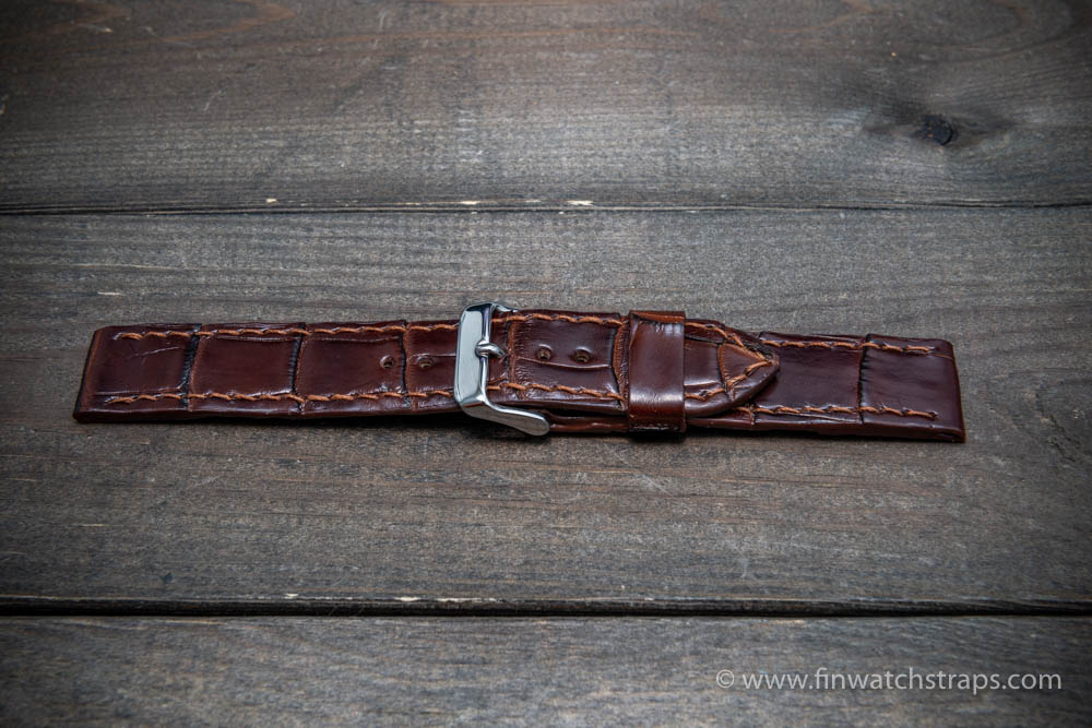 Watch strap, watch band, leather watch strap, leather watch band, finwatchstraps