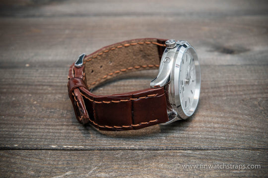 Watch strap, watch band, leather watch strap, leather watch band, finwatchstraps