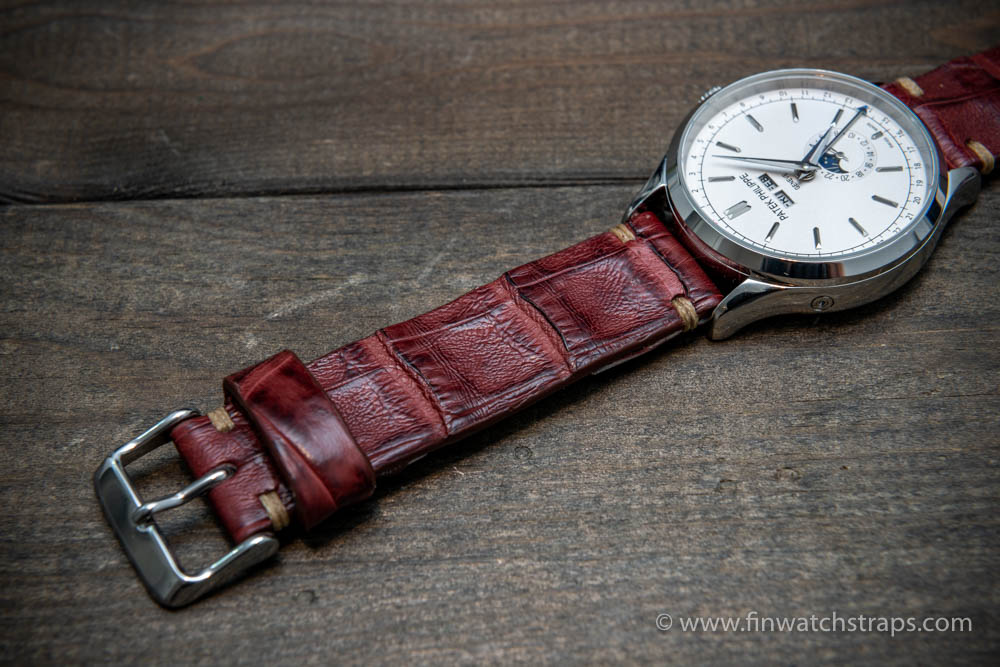 Watch strap, watch band, leather watch strap, leather watch band, finwatchstraps