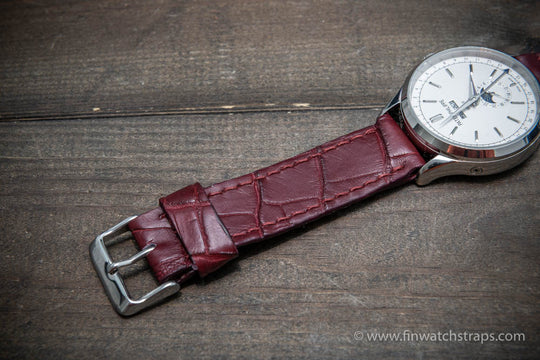 Watch strap, watch band, leather watch strap, leather watch band, finwatchstraps