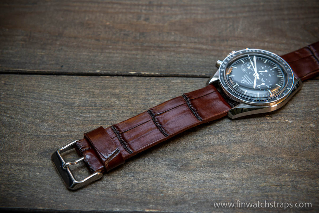 Watch strap, watch band, leather watch strap, leather watch band, finwatchstraps