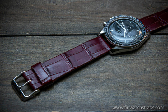 Watch strap, watch band, leather watch strap, leather watch band, finwatchstraps
