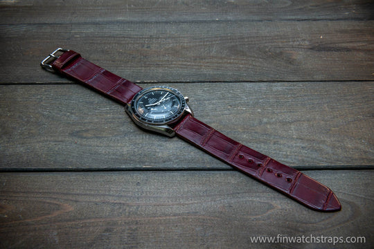Watch strap, watch band, leather watch strap, leather watch band, finwatchstraps