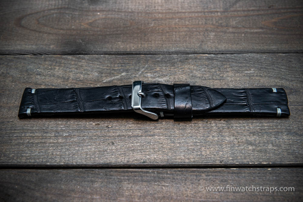 Watch strap, watch band, leather watch strap, leather watch band, finwatchstraps