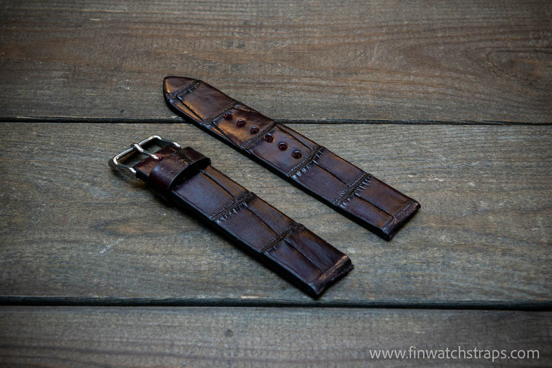 Watch strap, watch band, leather watch strap, leather watch band, finwatchstraps