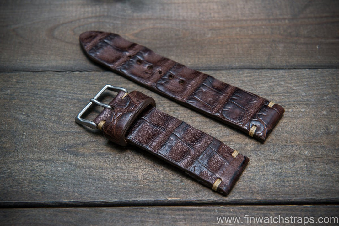 Watch strap, watch band, leather watch strap, leather watch band, finwatchstraps