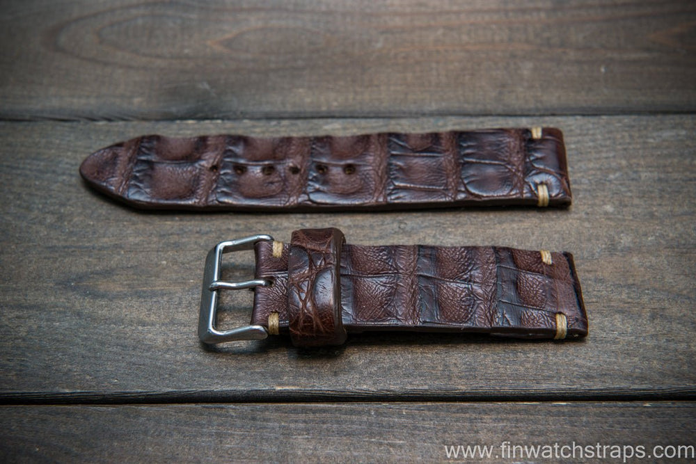 Watch strap, watch band, leather watch strap, leather watch band, finwatchstraps