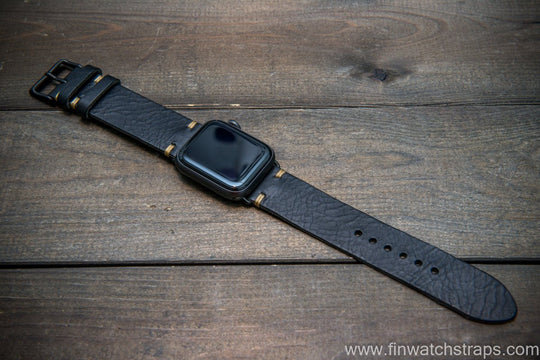 Watch strap, watch band, leather watch strap, leather watch band, finwatchstraps