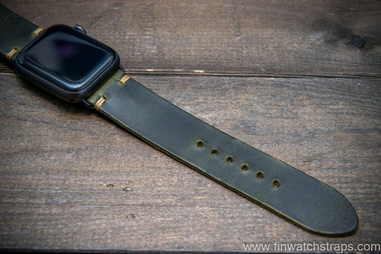 Watch strap, watch band, leather watch strap, leather watch band, finwatchstraps