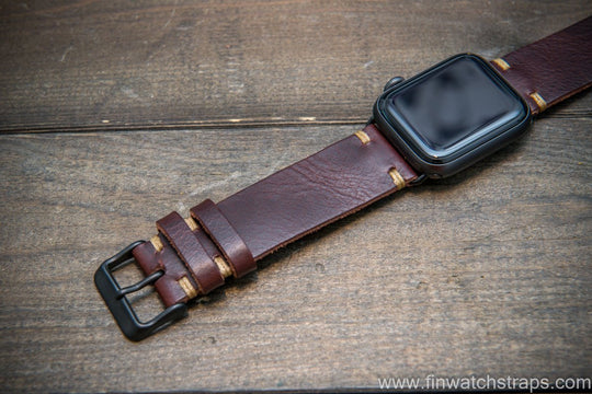 Watch strap, watch band, leather watch strap, leather watch band, finwatchstraps