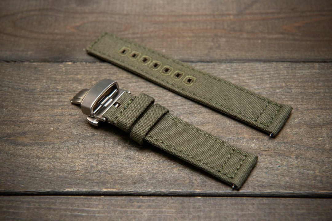 Watch strap, watch band, leather watch strap, leather watch band, finwatchstraps
