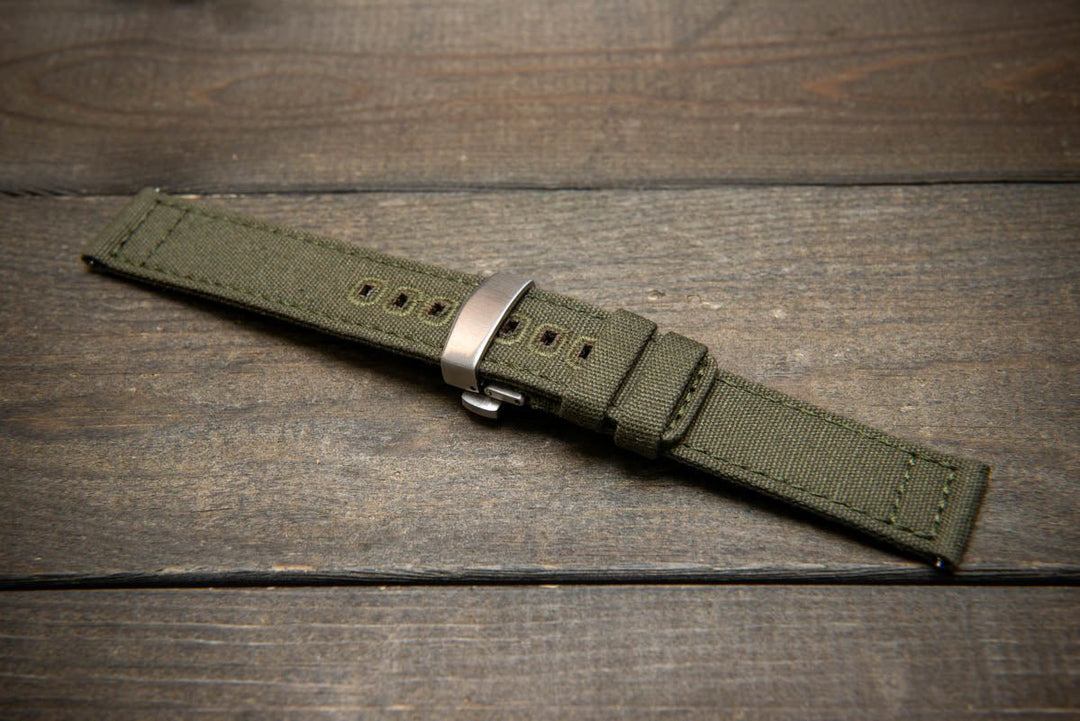Watch strap, watch band, leather watch strap, leather watch band, finwatchstraps
