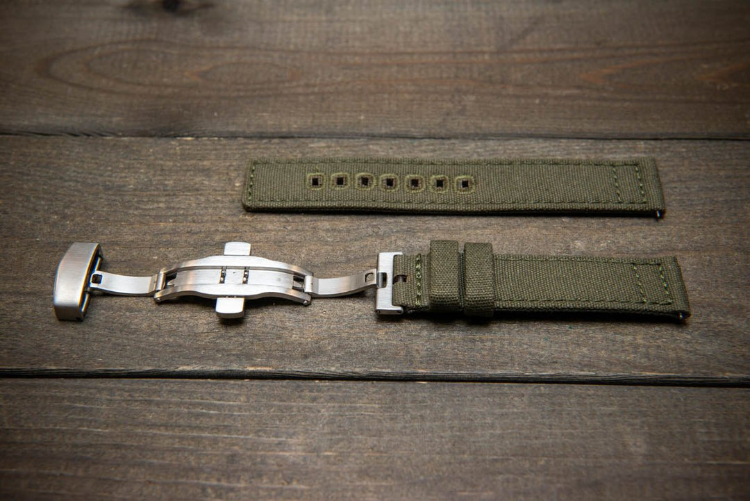 Watch strap, watch band, leather watch strap, leather watch band, finwatchstraps