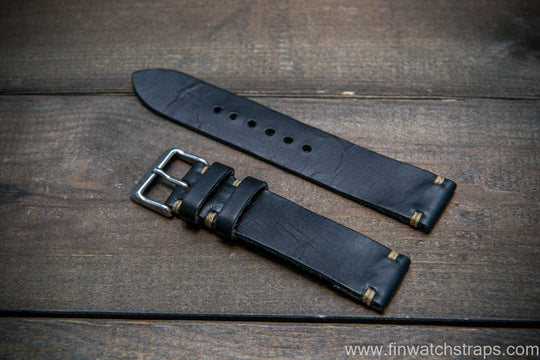 Watch strap, watch band, leather watch strap, leather watch band, finwatchstraps