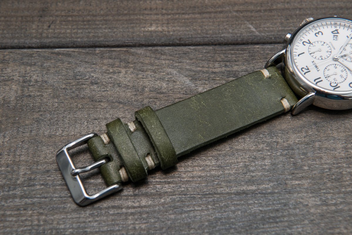 Watch strap, watch band, leather watch strap, leather watch band, finwatchstraps