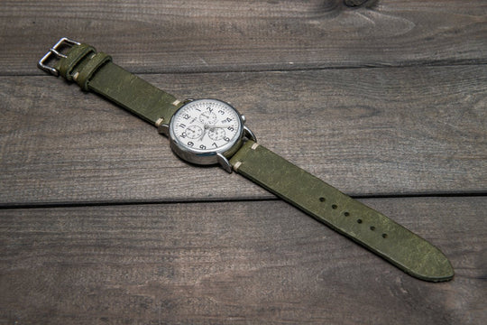 Watch strap, watch band, leather watch strap, leather watch band, finwatchstraps