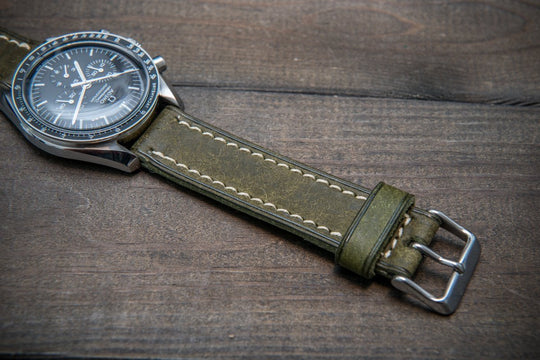 Watch strap, watch band, leather watch strap, leather watch band, finwatchstraps