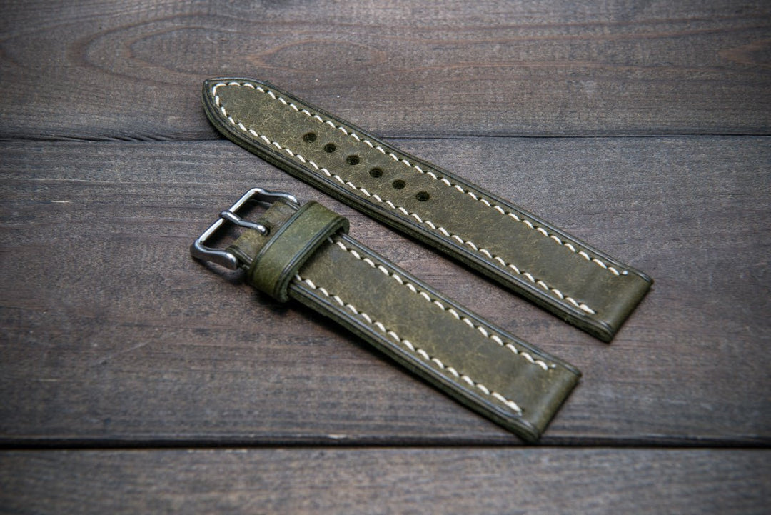 Watch strap, watch band, leather watch strap, leather watch band, finwatchstraps