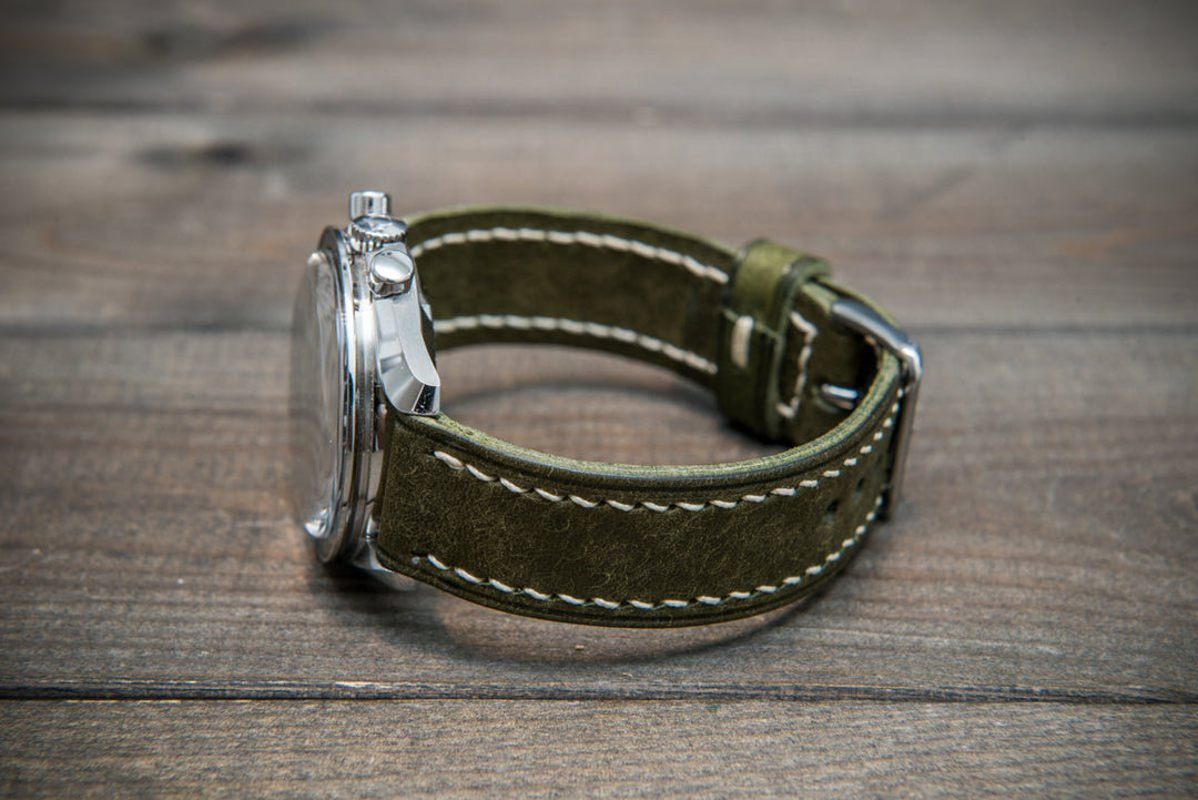 Watch strap, watch band, leather watch strap, leather watch band, finwatchstraps