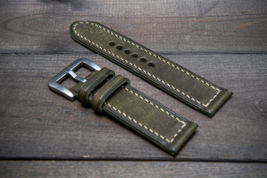 Watch strap, watch band, leather watch strap, leather watch band, finwatchstraps