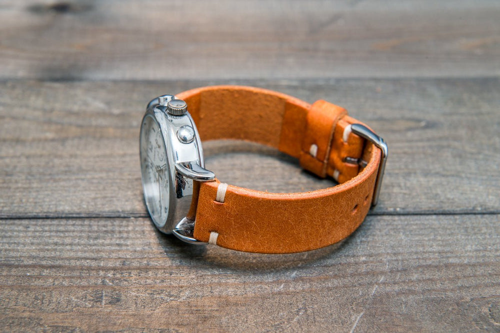 Watch strap, watch band, leather watch strap, leather watch band, finwatchstraps