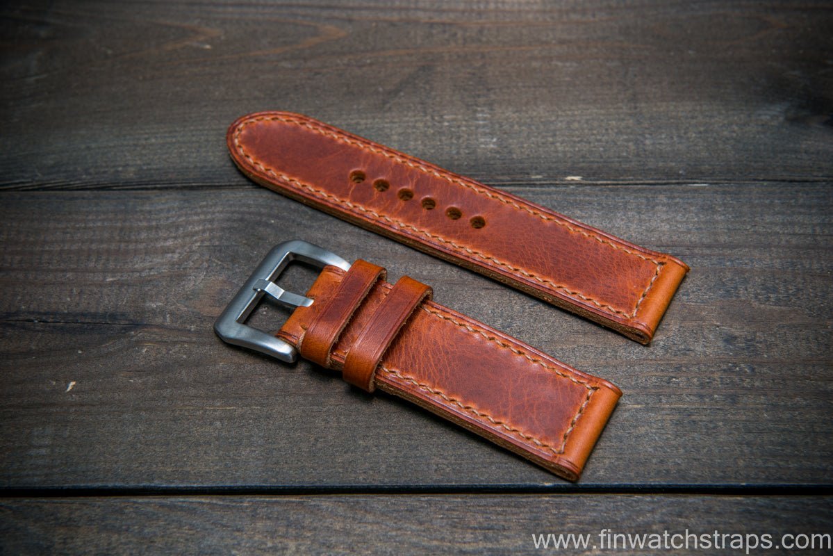 Watch strap, watch band, leather watch strap, leather watch band, finwatchstraps