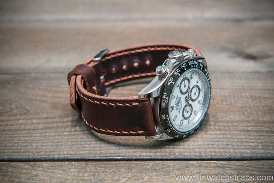 Watch strap, watch band, leather watch strap, leather watch band, finwatchstraps