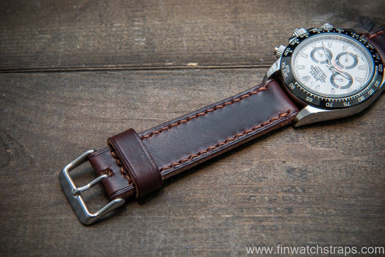 Watch strap, watch band, leather watch strap, leather watch band, finwatchstraps